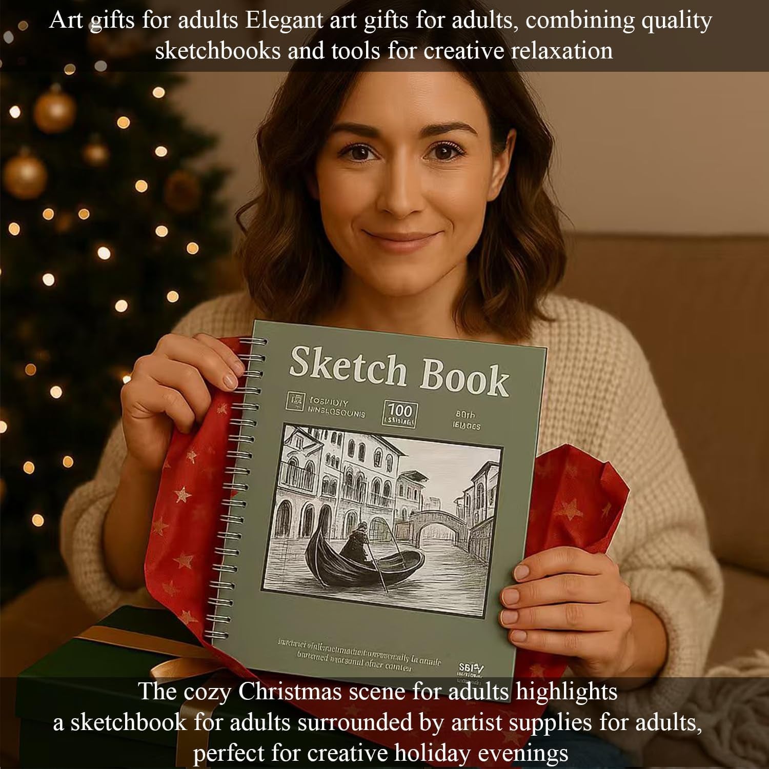 Small Sketch Book 5.5"X8.5", 2-Pack Mini Sketchbook, Spiral Bound Sketchbook Hardcover with 200 Sheets of 68Lb/100Gsm Mini Drawing Pad Paper, Small Sketch Pads for Drawing for Adults & Kids.