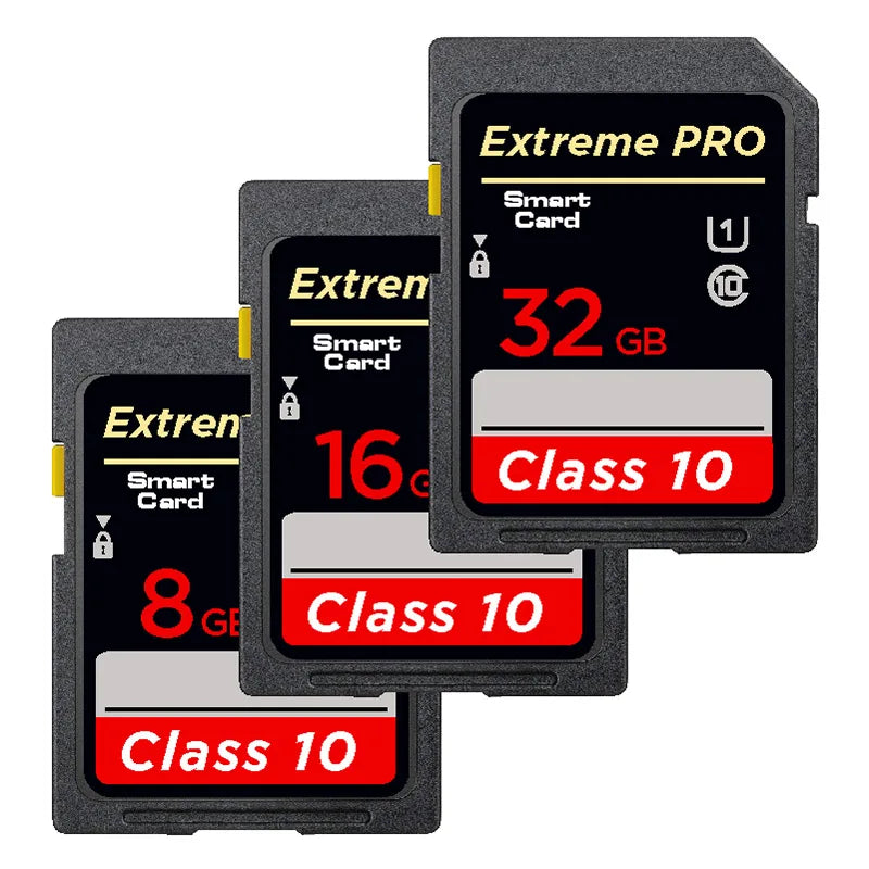 High Speed Class 10 SD Card 8GB 16GB 32GB 64GB 128GB 256GB Carte Sd Memory Card SDA1HC SDA1XC Flash Usb Stick Sdcards for Camera