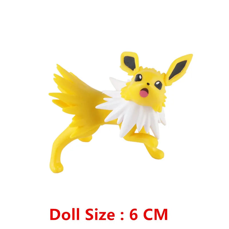 Pokemon 4-13Cm New Cartoons Movie Anime Figure Pikachu Mewtwo Charmander Blastoise Gurado Pet Action Model Toy Gifts