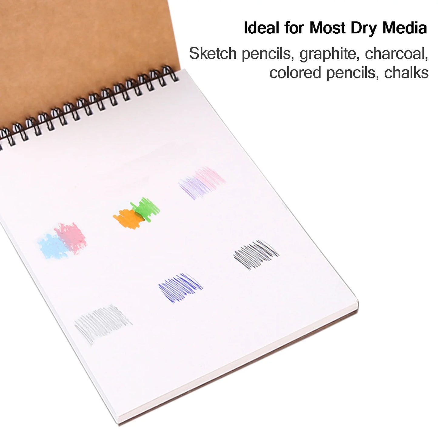 9"X12" Sketch Book 120Gsm, 2 Pack Top Spiral Bound Sketch Pad for Drawing, Acid-Free Paper 60 Sheets A4 Art Sketchbook Pad for Beginners Adult Artists