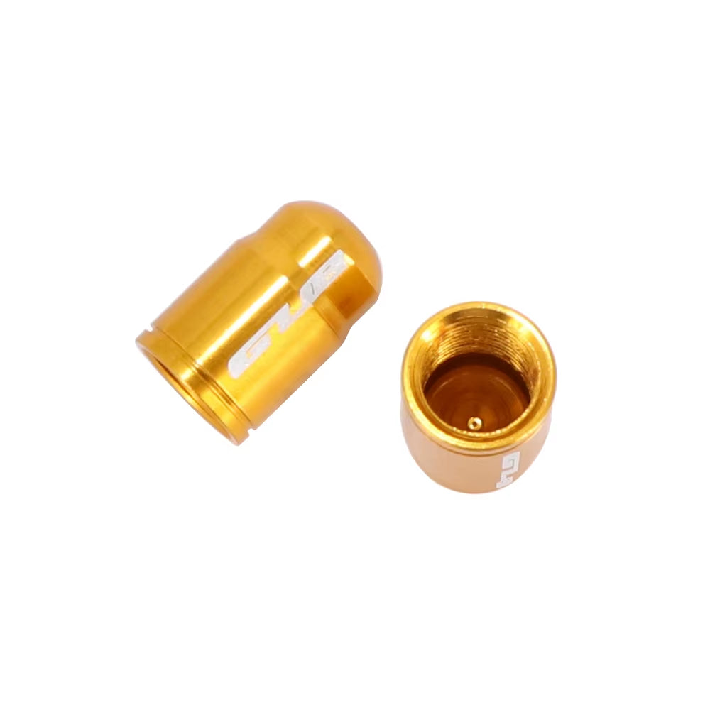 2Pcs  Aluminum CNC Bicycle Tire Valve Cap MTB Road Bike Tube Tyre Gas Nozzle Cover for AV FV Schrader Presta Valve Dustproof