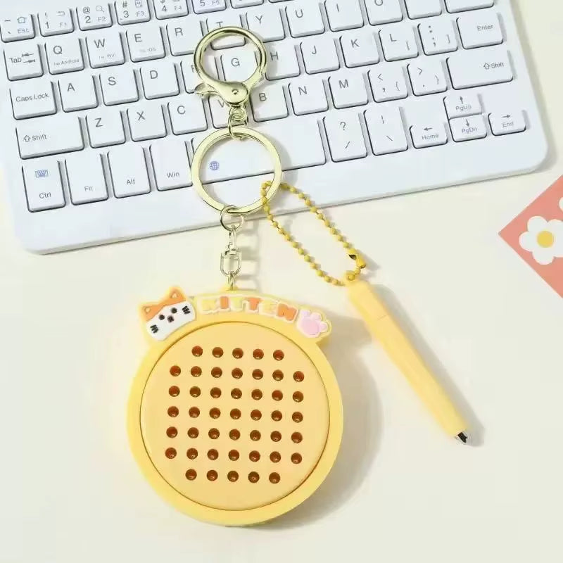 Magnetic Ball Sketch Pad Tablet Drawing Pen Board with Magnetic Stylus for Kid Montessori Educational Trip Activities Magnet Toy