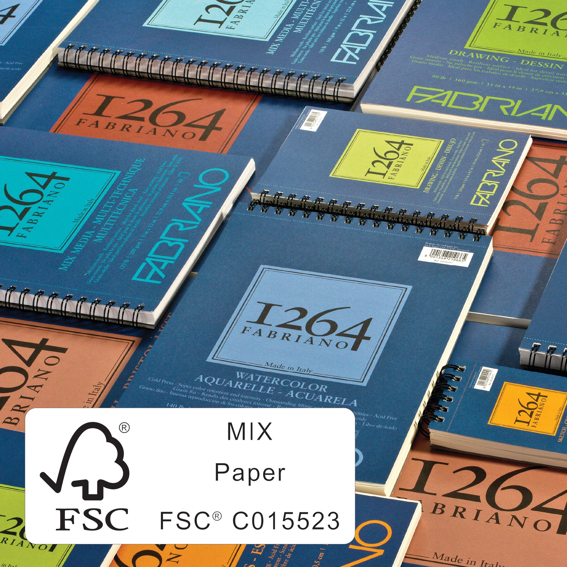 1264 Sketch Pad, Glue Bound, 18”X24”, 60 Lb, 100 Sheets, 100% Alpha-Cellulose, Sketching & Drafting