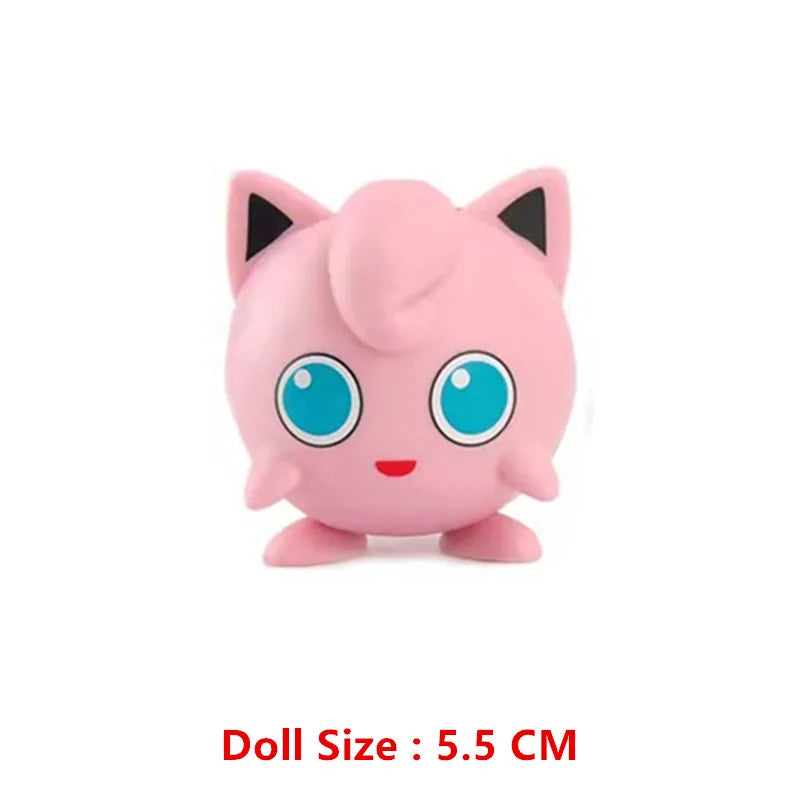 Pokemon 4-13Cm New Cartoons Movie Anime Figure Pikachu Mewtwo Charmander Blastoise Gurado Pet Action Model Toy Gifts